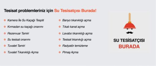 ostim tesisatçı tesisat servisi 0544 479 90 20